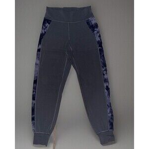 Lululemon Size 6 Align Jogger Track Stripe in Graphite Grey Diamond Dye Pitch
